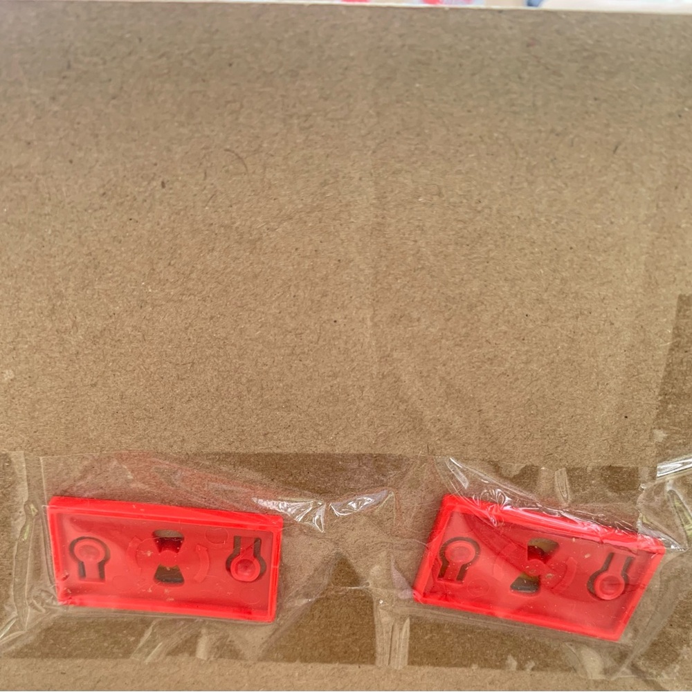 LEGO Red Brick Pair